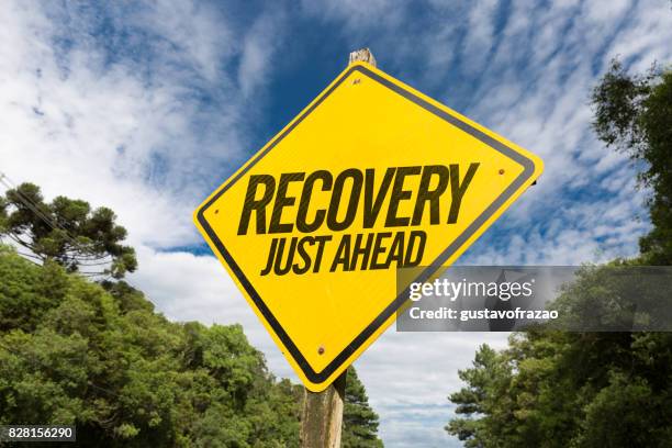 Recovery and financial recovery concept