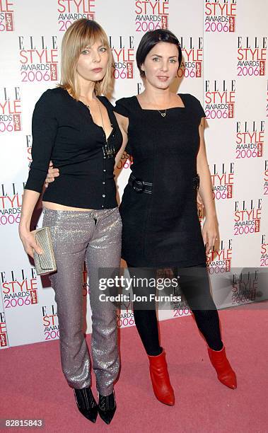 Jemima French and Sadie Frost