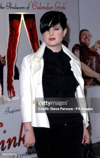 Kelly Osbourne arrives for the world gala film premiere of director Julian Jarrold's 'Kinky Boots' at the Vue West End, London, Tuesday 4 October...
