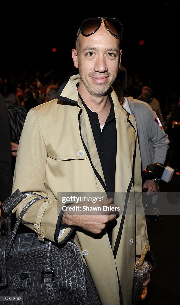 Mercedes-Benz Fashion Week Spring 2009 - Chado Ralph Rucci - Front Row and Backstage