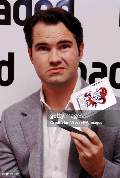 Jimmy Carr wins the Funniest Man of the Year Award at the third annual Loaded Laftas Comedy Awards, celebrating the 'underbelly of British comedy',...