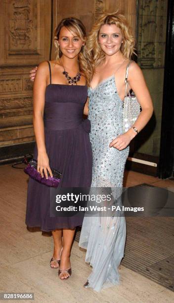 Actresses Samir Smith and Jane Dansen from Coronation Street arrive for the National Television Awards 2005 , at the Royal Albert Hall, central...