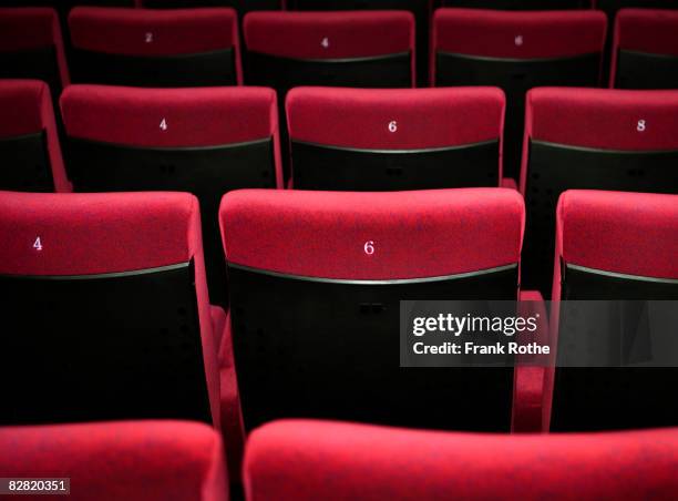 empty cinema - film set bildbanksfoton och bilder