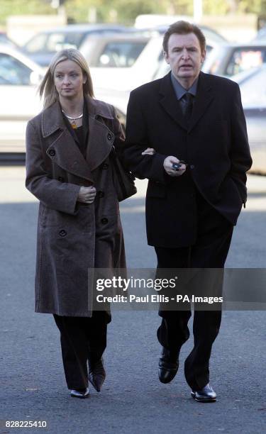 Mike McCartney, the brother of former Beatle Paul McCartney arrives at Chester Crown Court with his partner, Thursday 17 November 2005, accused of...