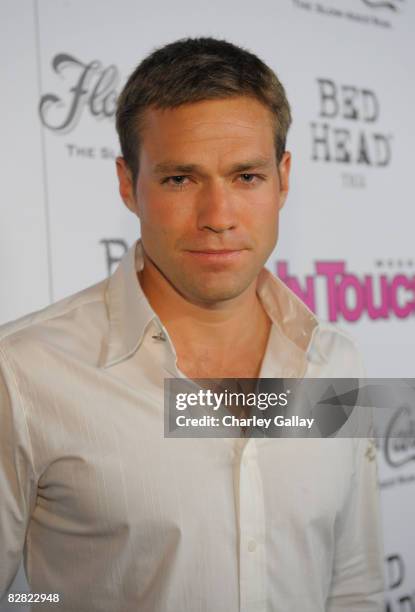 Personality Andy Baldwin of The Bachelor arrives at In Touch Weekly's Icons and Idols Celebration held at Chateau Marmont on September 7, 2008 in...