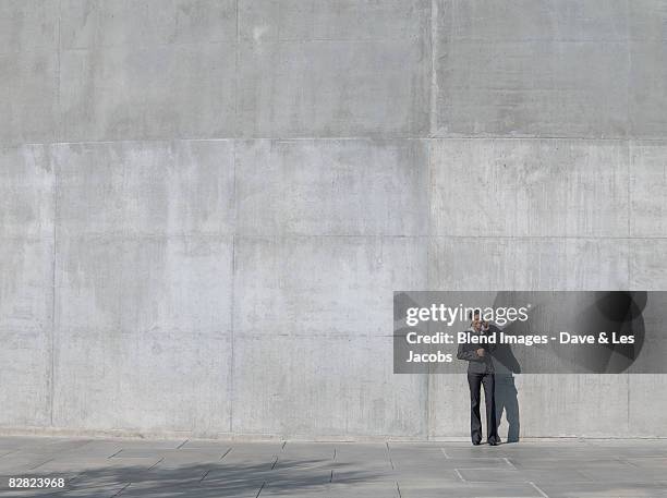 indian businesswoman talking on cell phone - portfolio stock-fotos und bilder