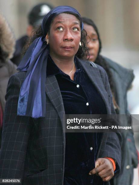 Gee Walker, mother of Anthony Walker, arrives at Liverpool Crown Court, Thursday December 1 for the sentencing of two men guilty of the racist murder...