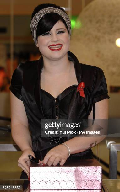 Kelly Osbourne at a Celebrity Shopping Evening held at Topshop in Oxford Circus, central London, in aid of the Terrence Higgins Trust. The event...
