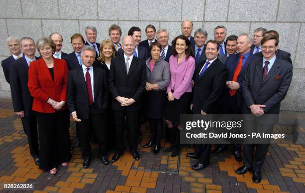 *Adding Dominic Grieve -Shadow Attorney General- to caption* The shadow cabinet Desmond Swan , David Lidington, Teresa May , David Willets , Hugo...