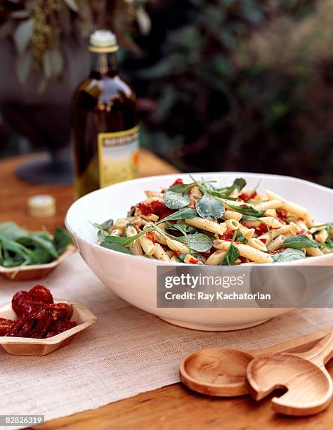 pastat salad - pasta salad stock pictures, royalty-free photos & images