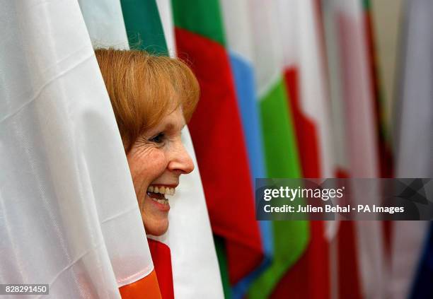 Kathy Sinnott MEP at the launch of the European Autism Information System Project in European Buildings Dublin Thursday 12 2006.The Project will...