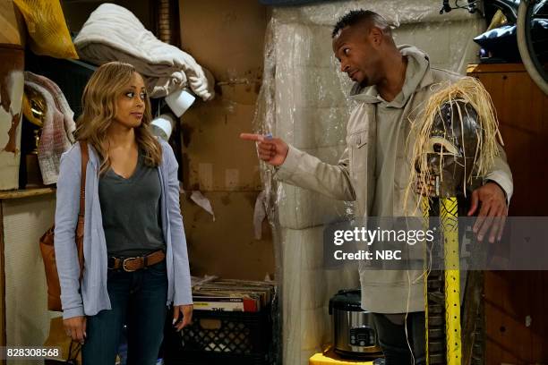 Cleaning Out The Closet" Episode 108 -- Pictured: Essence Atkins as Ashley, Marlon Wayans as Marlon --