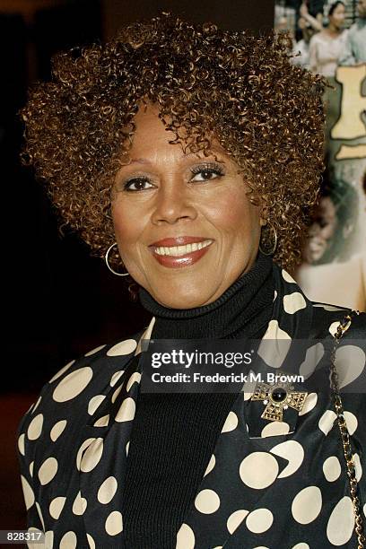 Actress Ja''Net DuBois attends the screening of the 25th Anniversary restrospective of the television series "Roots" at the Academy of Television...