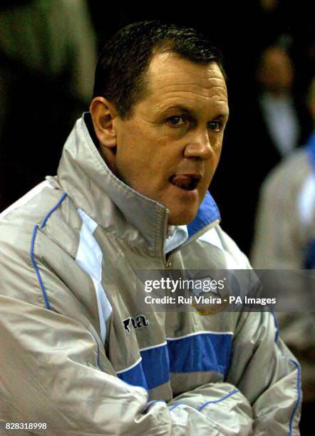 Derby County's caretaker boss Terry Westley during the Coca-Cola Championship match against Sheffield United at Pride Park, Derby, Wednesday February...