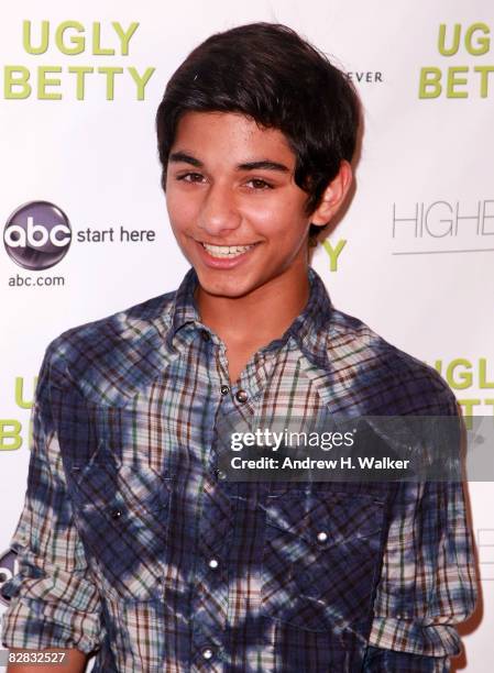 Actor Mark Indelicato attends the "Ugly Betty" in New York preview party at Highbar on September 15, 2008 in New York City.