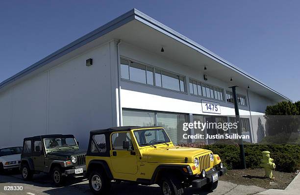 The headquarters for Napster in Redwood City, CA., March 7, 2001. A federal judge ordered Napster to eliminate any copyright-protected songs from its...