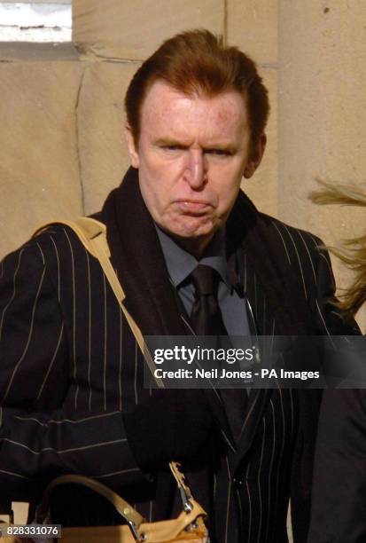 Mike McCartney, the brother of former Beatle Sir Paul McCartney, outside Chester Crown Court Tuesday February 21, 2006. McCartney is standing trial...