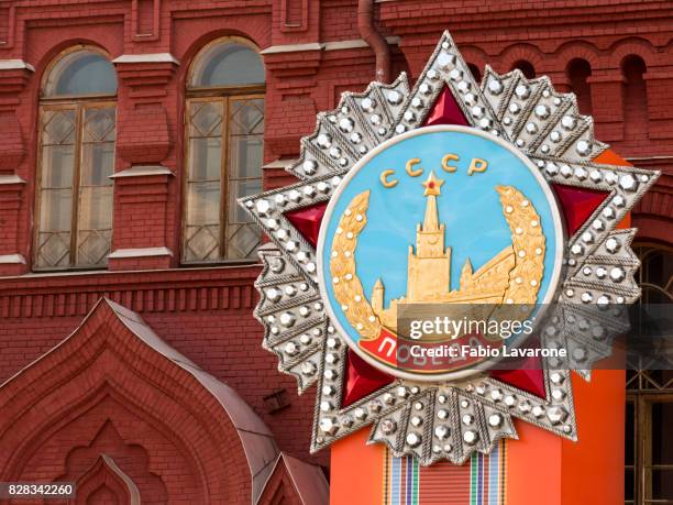 Cccp Sign Cccp Flag Photos and Premium High Res Pictures - Getty Images