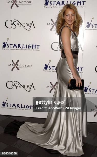 Lady Isabella Hervey arrives at the UK film premiere of 'Casanova', at the Vue West End, central London, Monday 13 February 2006. PRESS ASSOCIATION...