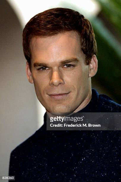 Actor Michael C. Hall, who stars in the television series "Six Feet Under," attends the Television Critic's Tour January 16, 2002 in Pasadena, CA.