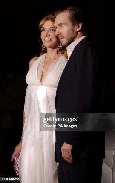 Natasha Richardson and Ralph Fiennes arrive for the UK film premiere of 'The White Countess', at the Curzon Mayfair, central London, Sunday 19 March...