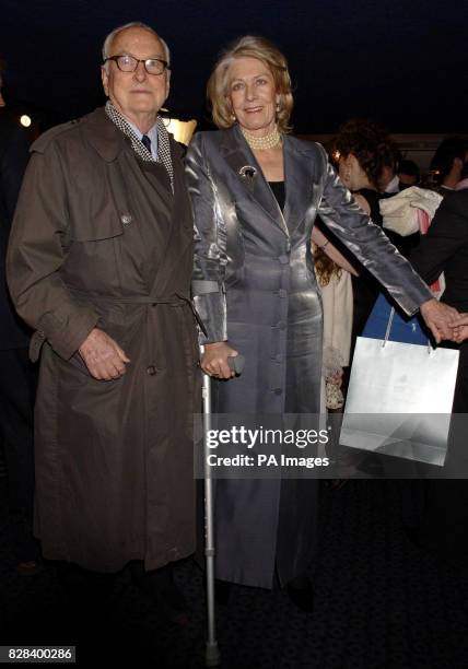 Director James Ivory and Vanessa Redgrave arrive for the UK film premiere of 'The White Countess', at the Curzon Mayfair, central London, Sunday 19...