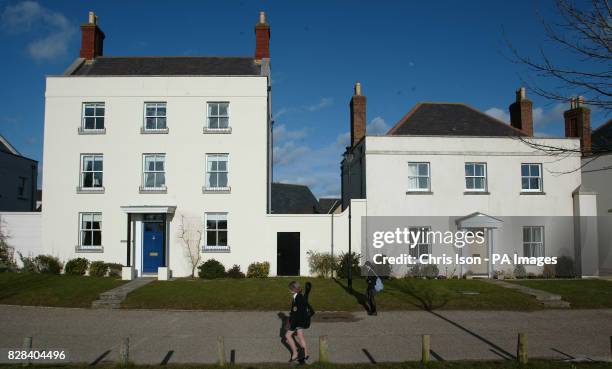 View of Poundbury, in Dorset.