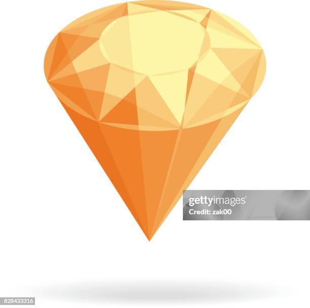 diamond - quartz stock illustrations