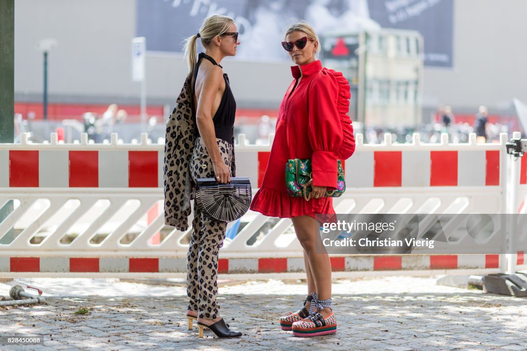 Street Style - Copenhagen Fashion Week Spring/Summer 2018: Day 2