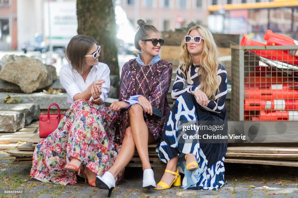 Street Style - Copenhagen Fashion Week Spring/Summer 2018: Day 2