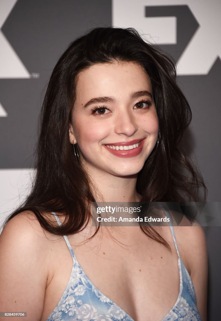 Actress Mikey Madison attends the FX Networks 2017 Summer TCA Tour at