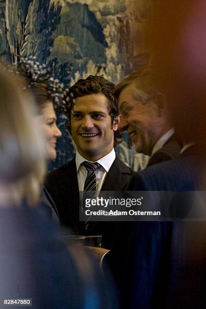 Prince Carl Philip attends the opening of the new session of Parliament at The Riksdag on September 16, 2008 in Stockholm, Sweden.