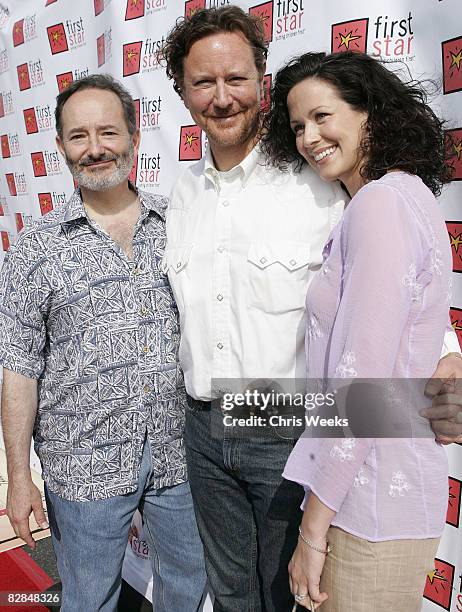 Peter Samuelson, Judge Reinhold and Amy Reinhold