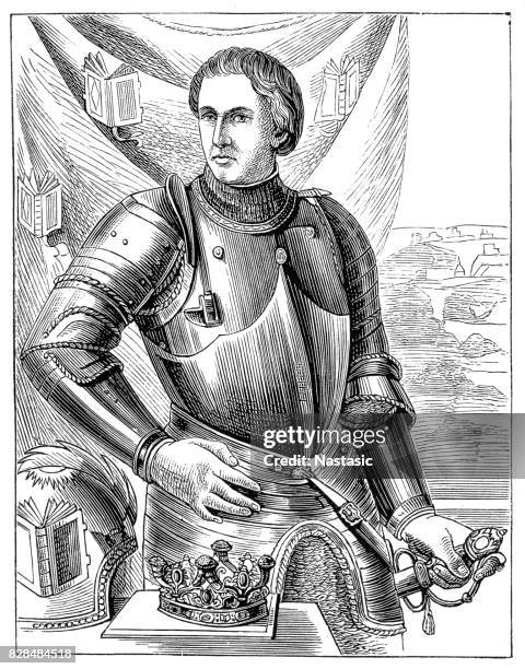 ilustrações de stock, clip art, desenhos animados e ícones de alfonso v of aragon - aragão