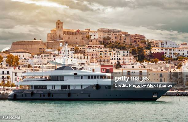 ibiza town - ibiza town stock pictures, royalty-free photos & images