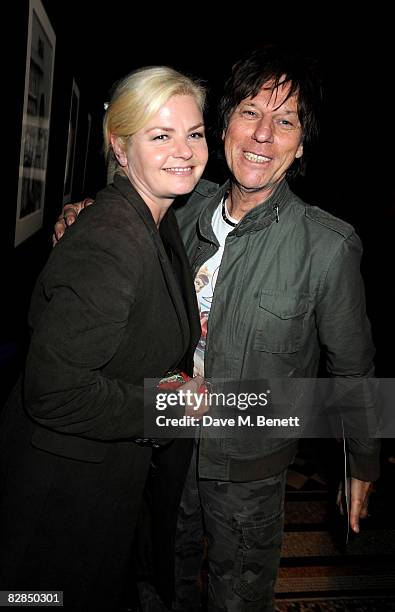 Musician Jeff Beck and his wife Sandra Cash attend the 30 Days of Fashion & Beauty Gala with an exhibition displaying photographs by Mary McCartney,...