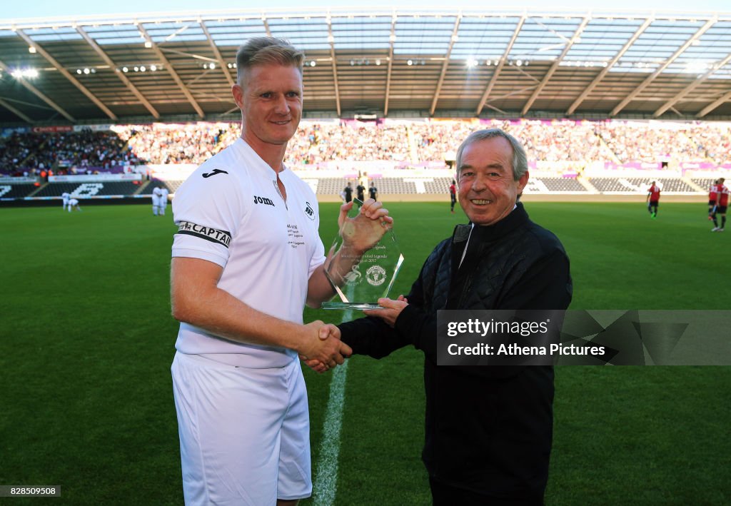 Swansea Legends v Manchester United Legends