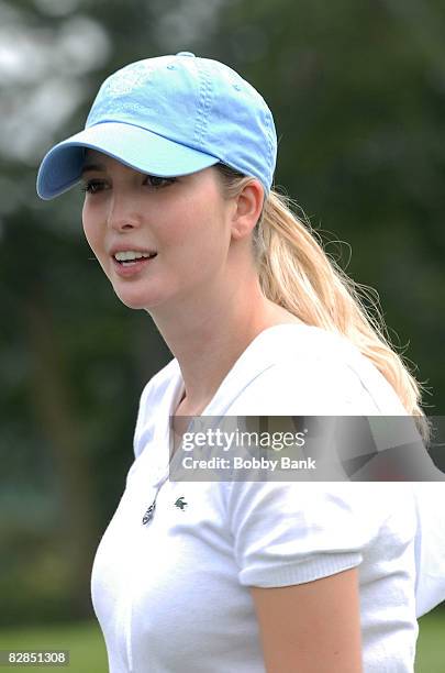 Ivanka Trump attends the 2008 Eric Trump Foundation Golf Outing at the Trump National Golf Club on September 16, 2008 in Westchester, New York.
