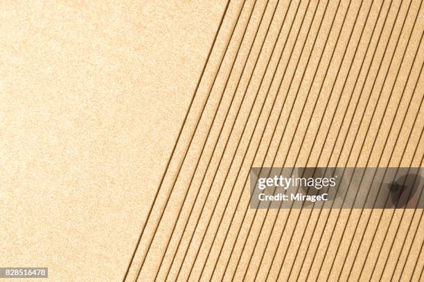 champaign gold colored paper stacking - beige abstract stock pictures, royalty-free photos & images