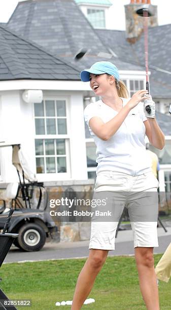 Ivanka Trump attends the 2008 Eric Trump Foundation Golf Outing at the Trump National Golf Club on September 16, 2008 in Westchester, New York.