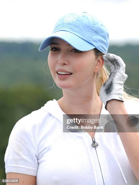 Ivanka Trump attends the 2008 Eric Trump Foundation Golf Outing at the Trump National Golf Club on September 16, 2008 in Westchester, New York.