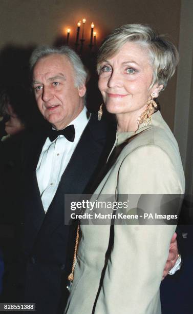 Husband and wife actor John Thaw and actress Sheila Hancock.