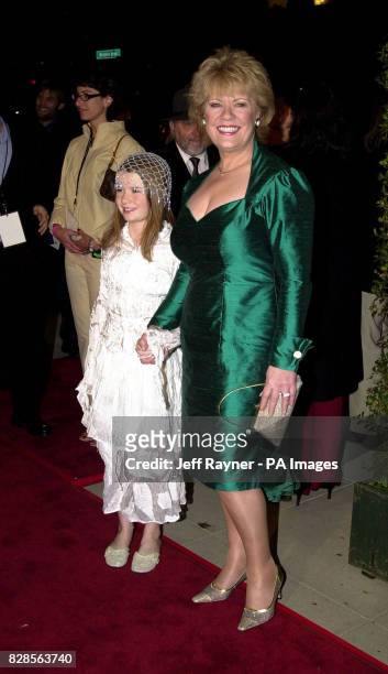The real life Evelyn Doyle and actress Sophie Vavasseur attending the premiere of the new film "Evelyn" that was held in Beverly Hills. Sophie...