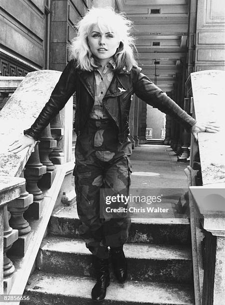 Blondie 1977 Debbie Harry London, England