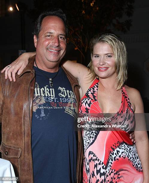 Jon Lovitz and Kristy Swanson at The Lollipop Theater Network's Game Day 2009 Sneak Peek Event held at The Home of Janet Crown on September 16, 2008...