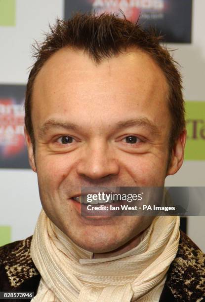 Graham Norton during the British Comedy Awards 2002 at London Weekend Television Studios in London. * The annual awards ceremony, hosted by TV...