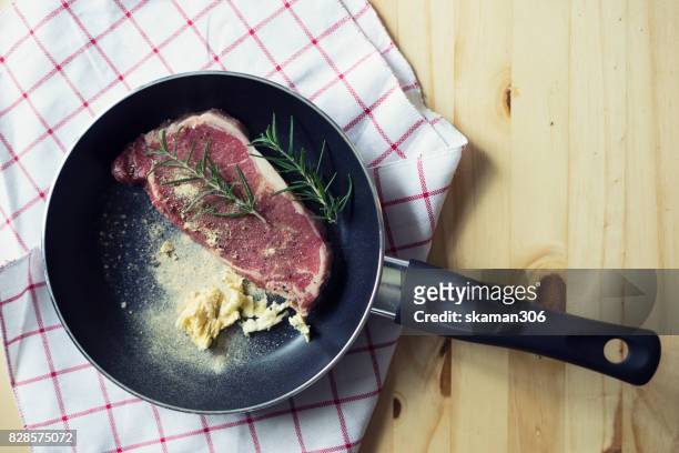 tenderloin beef burger cooking with french style on light and relax table - steak and kidney pie stock pictures, royalty-free photos & images