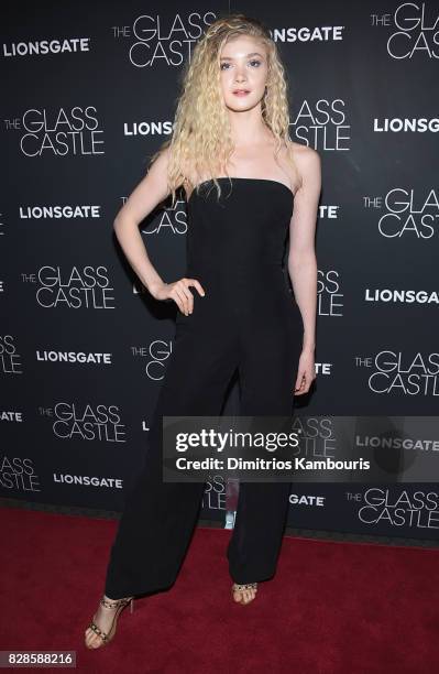 Elena Kampouris attends "The Glass Castle" New York Screening at SVA Theatre on August 9, 2017 in New York City.