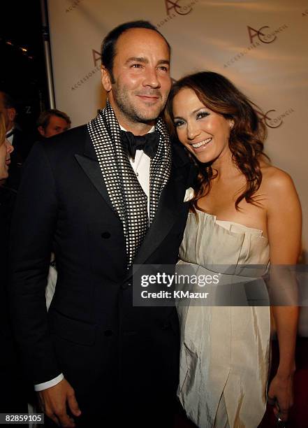 Tom Ford and Jennifer Lopez