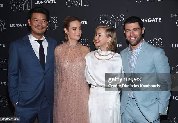 Destin Daniel, Brie Larson, Naomi Watts and Max Greenfield attend at SVA Theatre on August 9, 2017 in New York City.